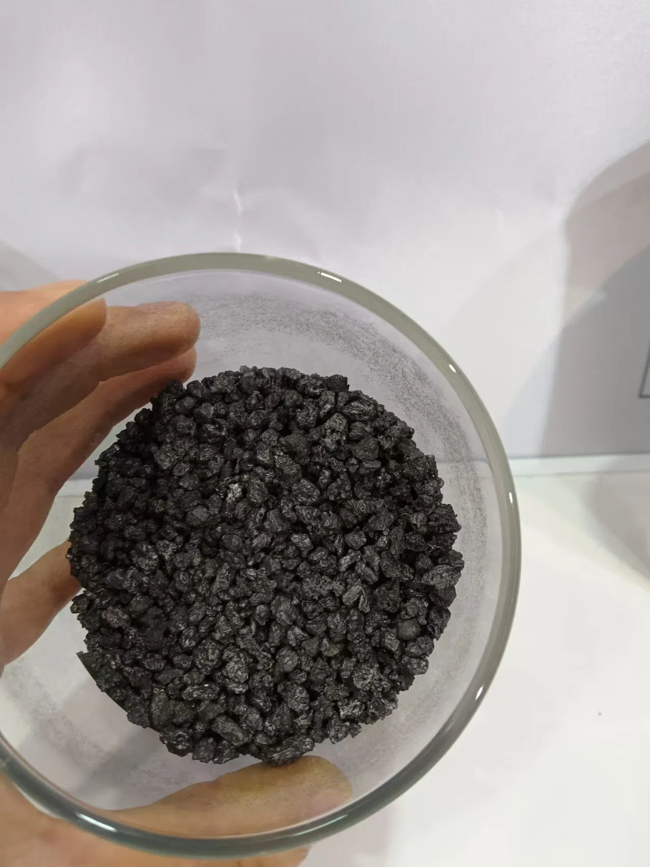 Production professionnelle de coke de pétrole calciné de haute qualité (CPC 20-40 mesh) pour la fabrication de plaquettes de frein