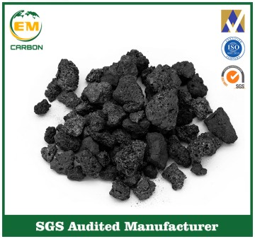 China Low Sulfur Low Ash Calcined Petroleum Coke CPC with Fixed Carbon 98.5% 5-20mm 0-2mm 30-60mm for Steelmaking