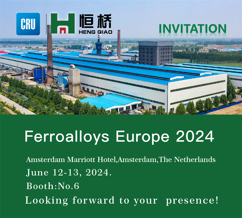 WE ATTEND FERROALLOYS EXHIBITION IN AMSTERDAM,THE NETHERLANDS ON 12-13 JUNE 2024